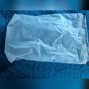 Shappy Translucent Shoes Bags for Travel Storage Large Clear Drawstring Bag